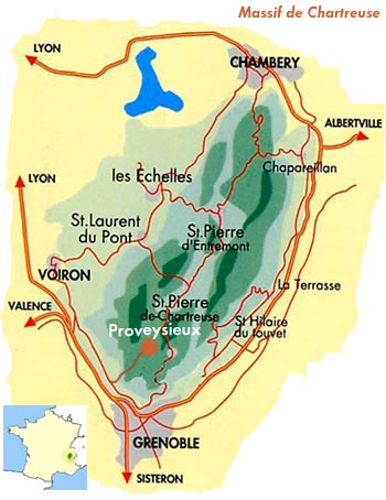 Accès Proveysieux